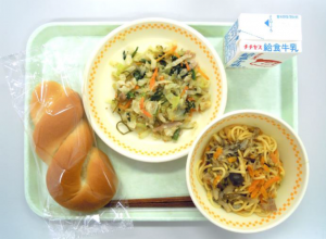 廿日市学校給食センターの給食写真