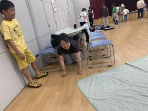 けむりのトンネル体験