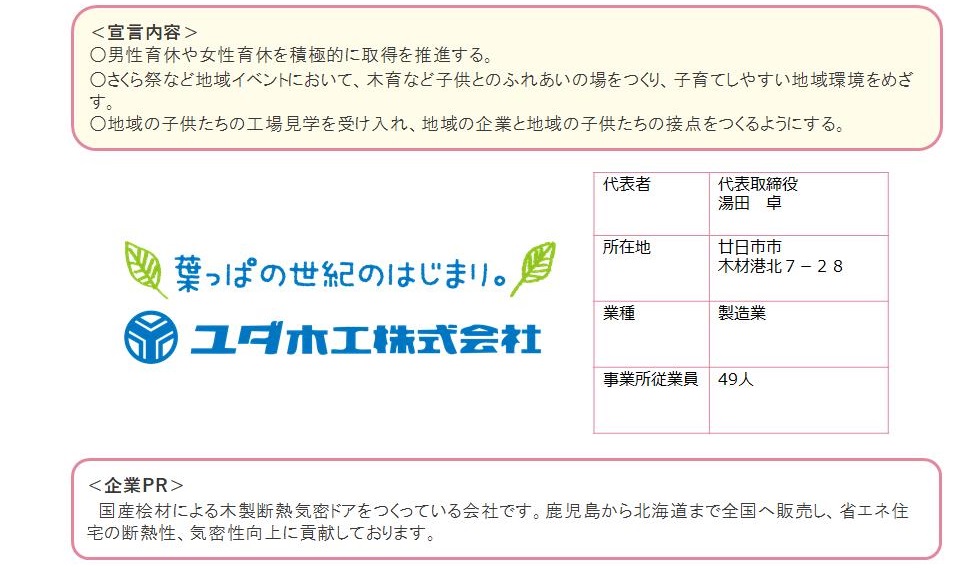 ユダ木工株式会社