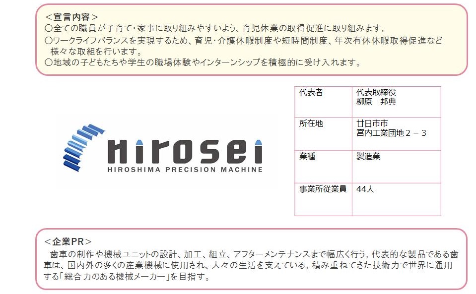株式会社広島精機