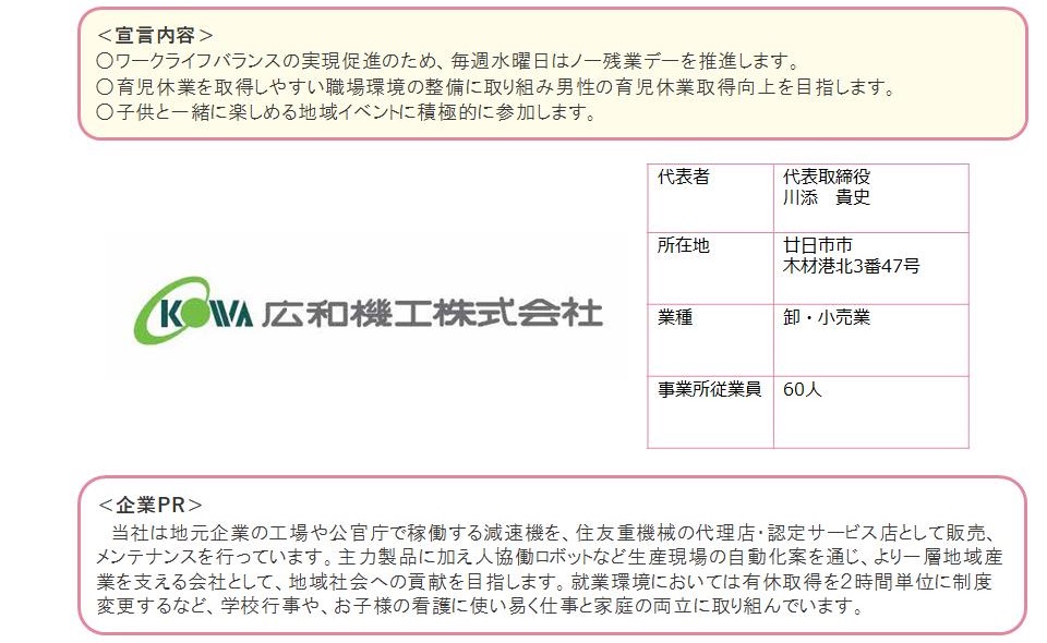 広和機工株式会社