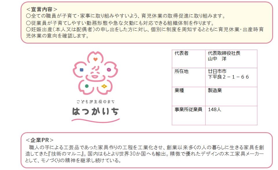 株式会社マルニ木工