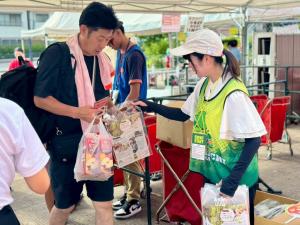 来場者プレゼント　正面ゲート