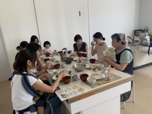 試食の様子