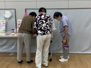 展示の様子