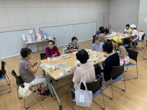 試食の様子
