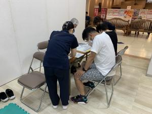 専門職による説明