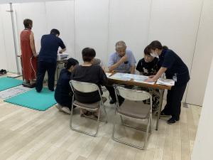 専門職による説明