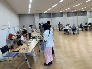 受付の様子