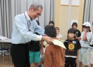 メダル授与の様子