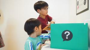 はてなボックスを体験している様子