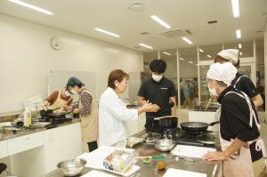 調理実習の様子