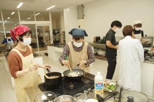 調理実習の様子