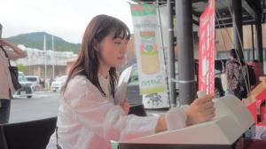 骨密度測定の様子