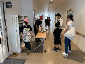 受付の様子