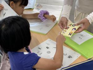 ごほうびのシール選び