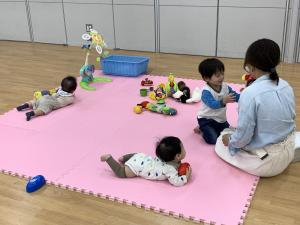 キッズコーナーの様子