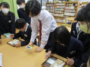 大豆の箸運びの写真