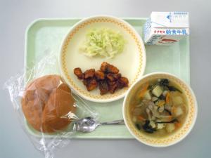 廿日市学校給食センターの特産物の献立