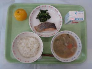 宮島学校給食センターの和食献立