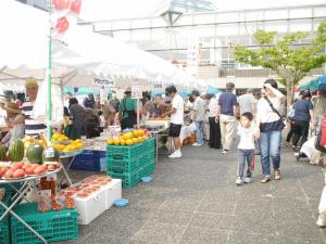 廿日の市の様子