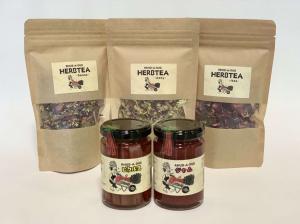 ルバーブ加工品の写真