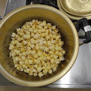 ポップコーン調理