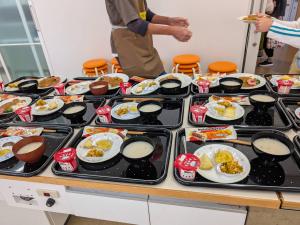 提供準備のようす