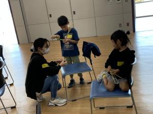 飾り付けの様子2