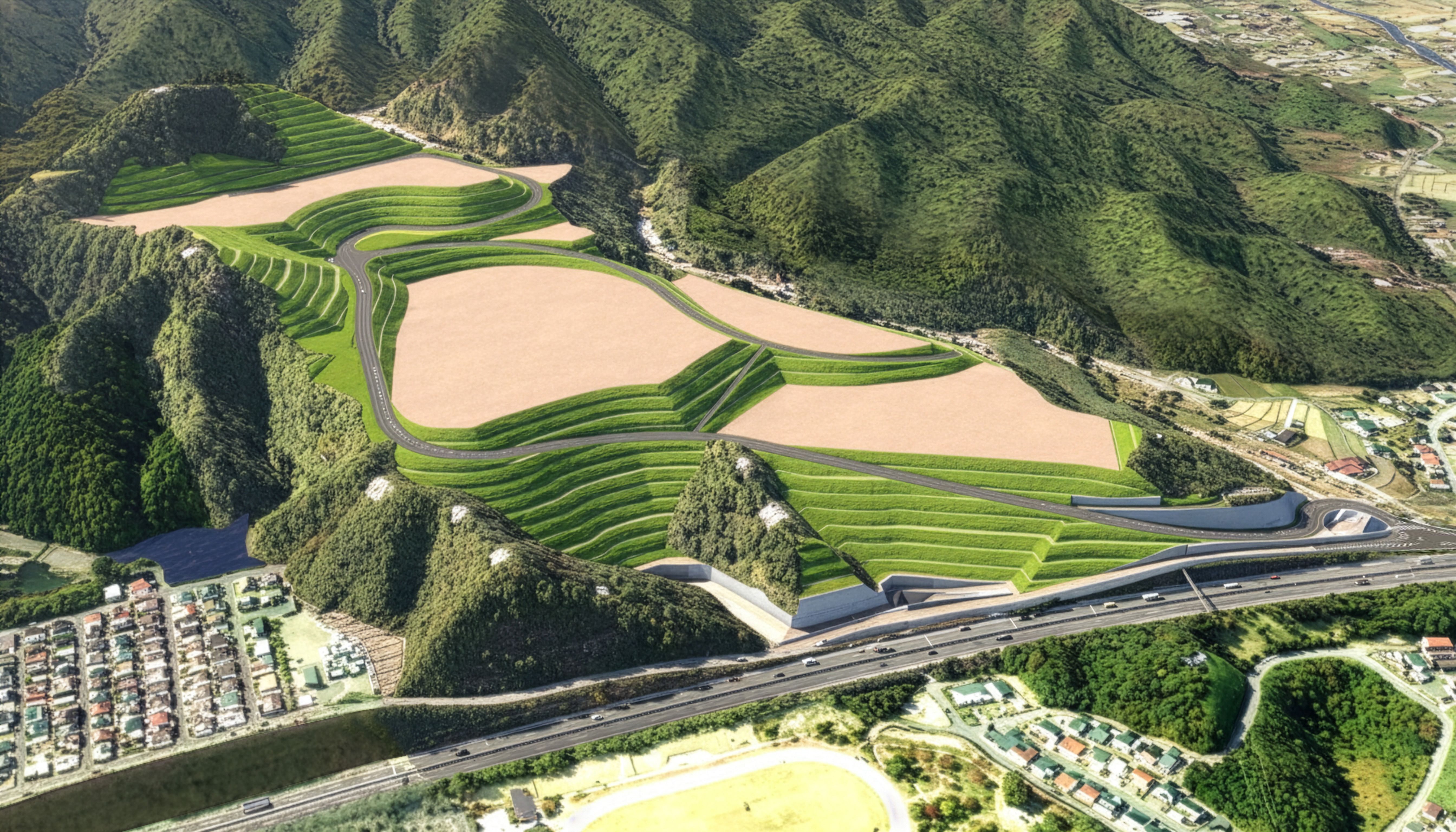 完成イメージパース