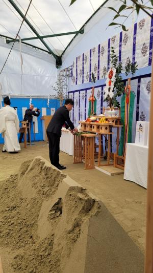 未来物流玉串奉奠