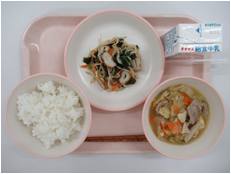 1月28日（水曜日）の大野学校給食センターの給食写真
