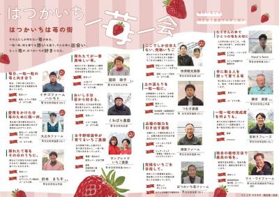 はつかいち苺マップ1