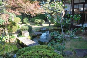 宮島歴史民俗資料館　中庭