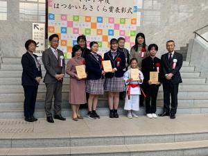 集合写真（表彰者）