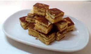 米粉で作るレモンバームクーヘン