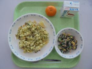 吉和学校給食センターの給食写真