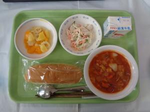 宮島学校給食センターの給食写真