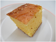 米粉で作るレモンケーキ