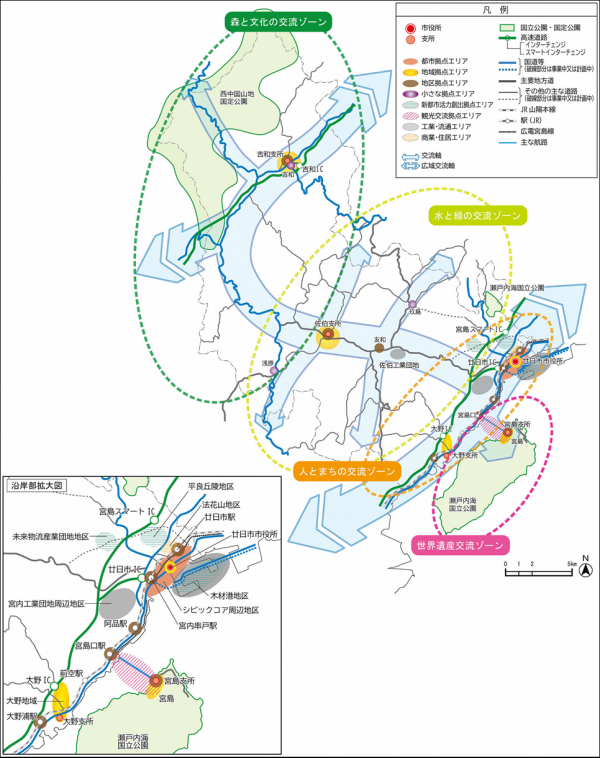 将来の都市構造図