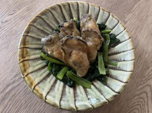 参加者が作ったかき料理