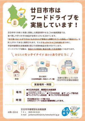 ちらし裏