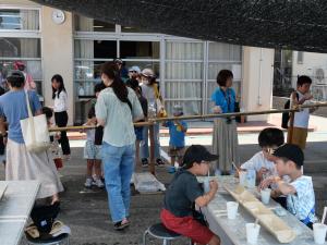 3世代交流ランチ会　ながしそうめん　