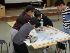 防災キャンプ　防災教室