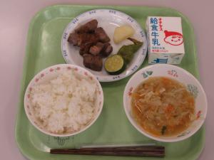 吉和学校給食センター献立写真