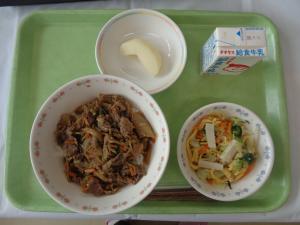 宮島学校給食センター献立写真