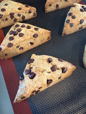 チョコチップスコーン