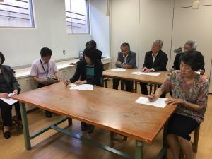 施設説明の様子